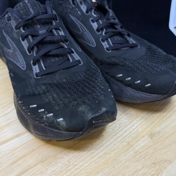 Brooks Glycerin GTS 20 Men's Size 13 Running Shoes Black Sneakers 1103831D020 - Picture 11 of 11